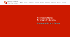Desktop Screenshot of integrativesystems.org